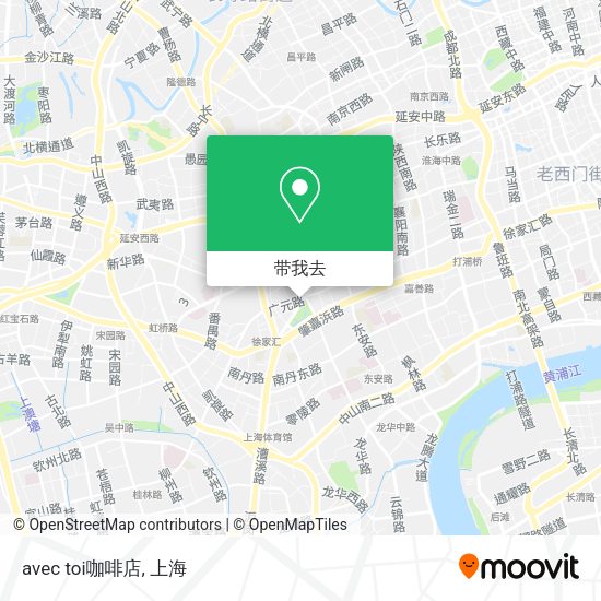 avec toi咖啡店地图