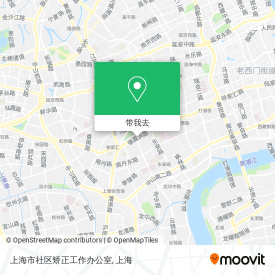 上海市社区矫正工作办公室地图