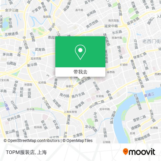 TOPM服装店地图