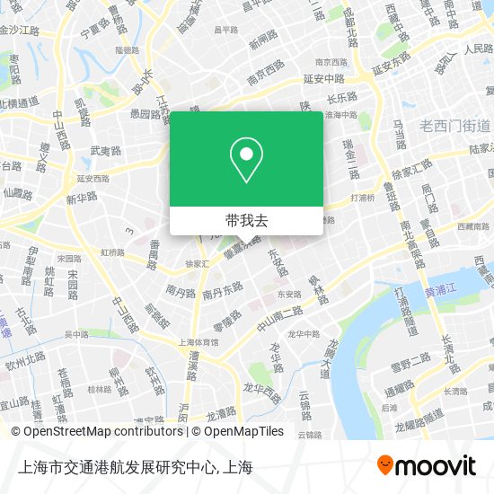上海市交通港航发展研究中心地图