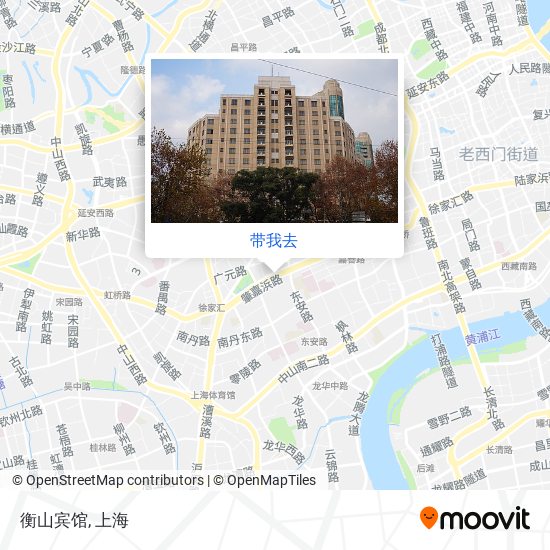 衡山宾馆地图