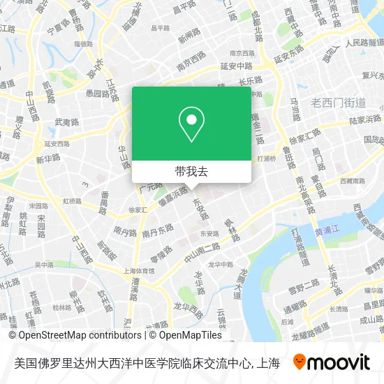 美国佛罗里达州大西洋中医学院临床交流中心地图