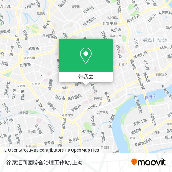 徐家汇商圈综合治理工作站地图