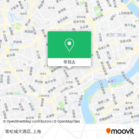 青松城大酒店地图
