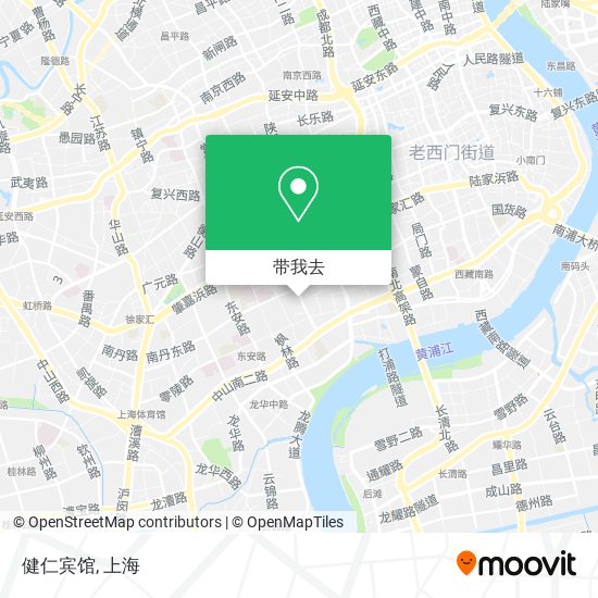 健仁宾馆地图
