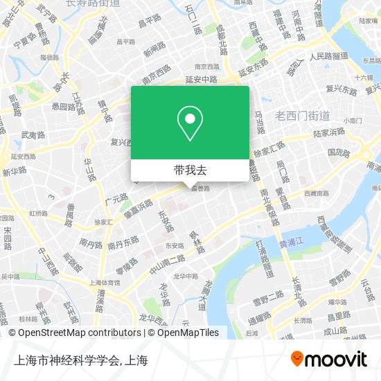 上海市神经科学学会地图