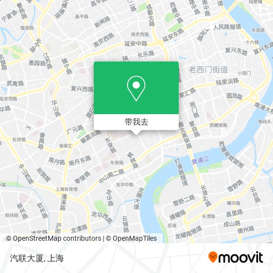 汽联大厦地图