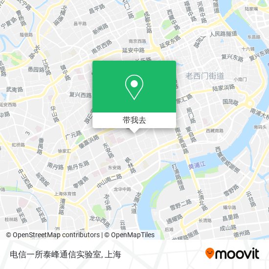 电信一所泰峰通信实验室地图