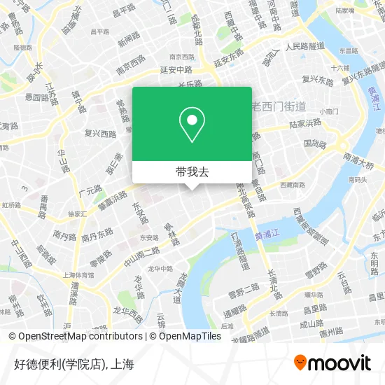 好德便利(学院店)地图