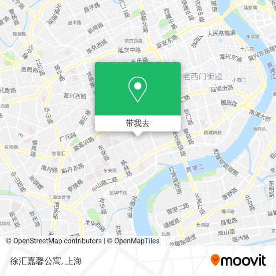 徐汇嘉馨公寓地图