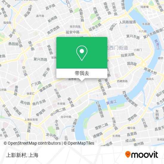 上影新村地图