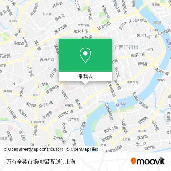 万有全菜市场(鲜蔬配送)地图
