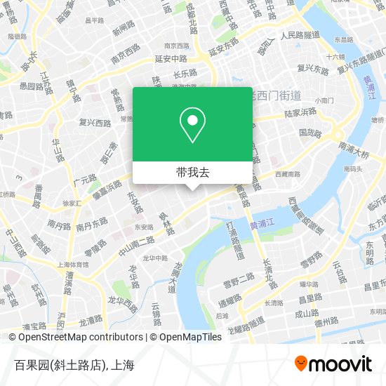 百果园(斜土路店)地图