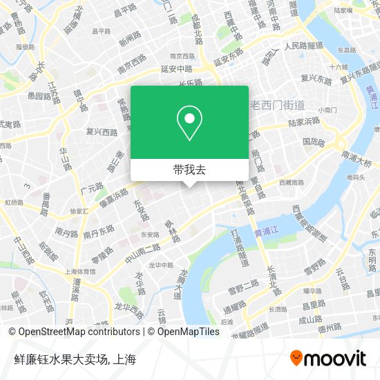 鲜廉钰水果大卖场地图