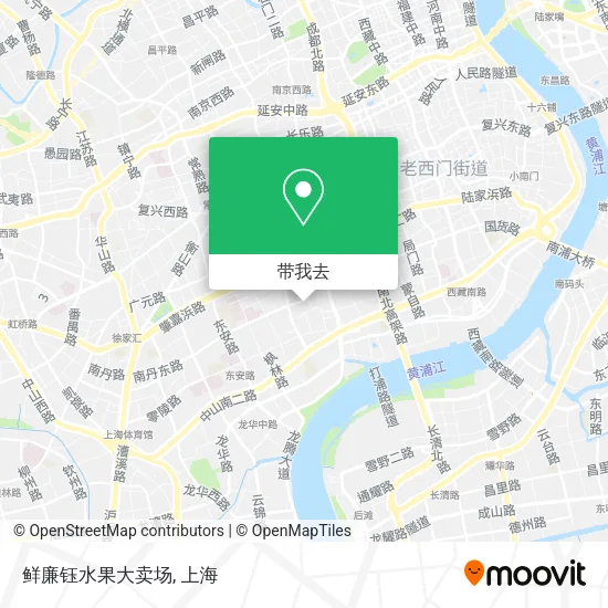 鲜廉钰水果大卖场地图
