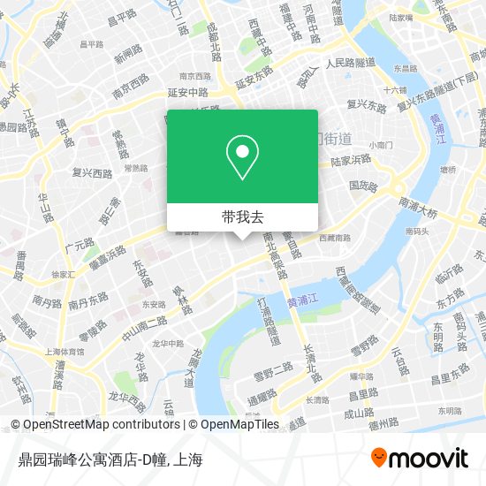 鼎园瑞峰公寓酒店-D幢地图