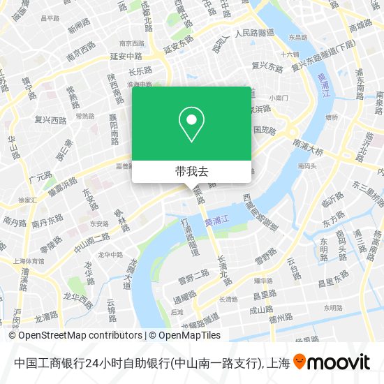 中国工商银行24小时自助银行(中山南一路支行)地图