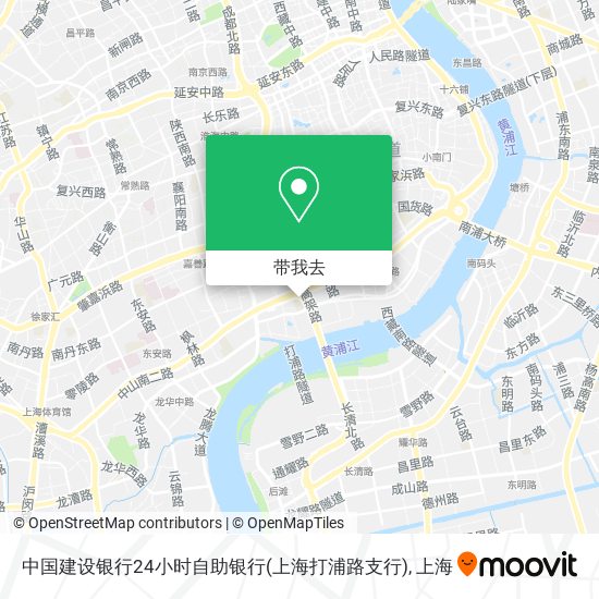 中国建设银行24小时自助银行(上海打浦路支行)地图