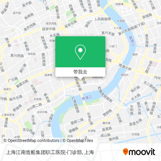 上海江南造船集团职工医院-门诊部地图