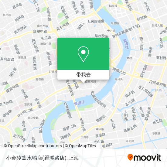 小金陵盐水鸭店(瞿溪路店)地图