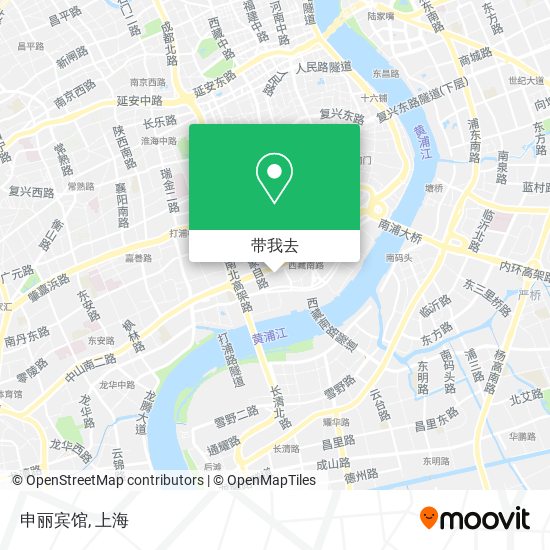 申丽宾馆地图