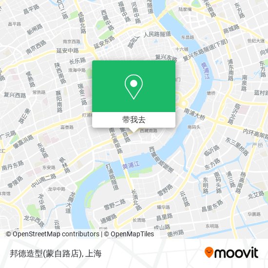 邦德造型(蒙自路店)地图