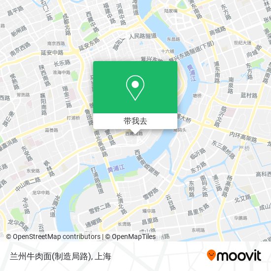 兰州牛肉面(制造局路)地图