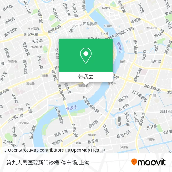 第九人民医院新门诊楼-停车场地图