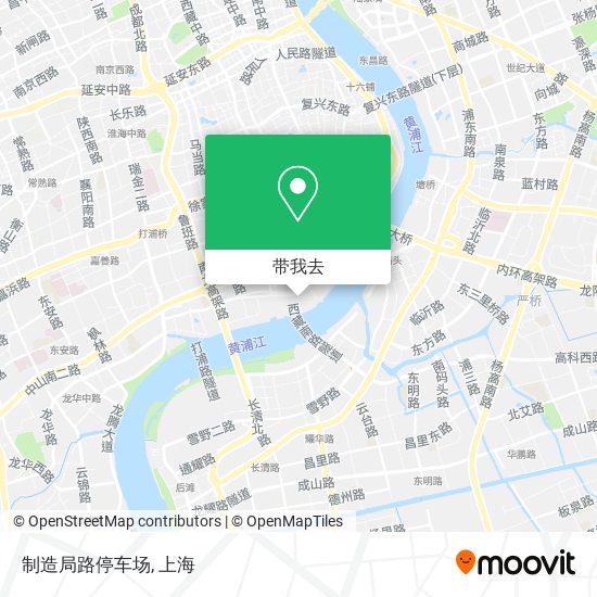 制造局路停车场地图