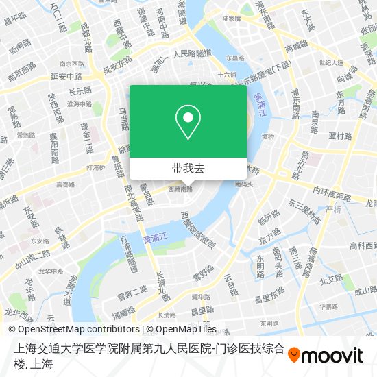 上海交通大学医学院附属第九人民医院-门诊医技综合楼地图