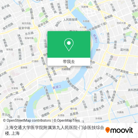 上海交通大学医学院附属第九人民医院-门诊医技综合楼地图