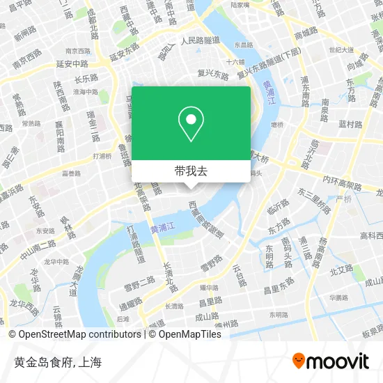 黄金岛食府地图