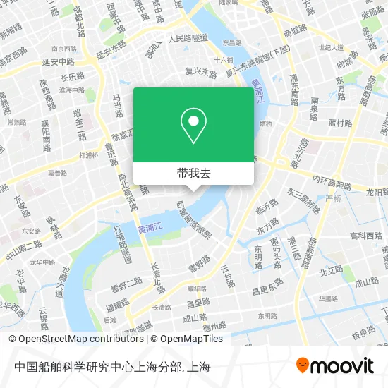中国船舶科学研究中心上海分部地图