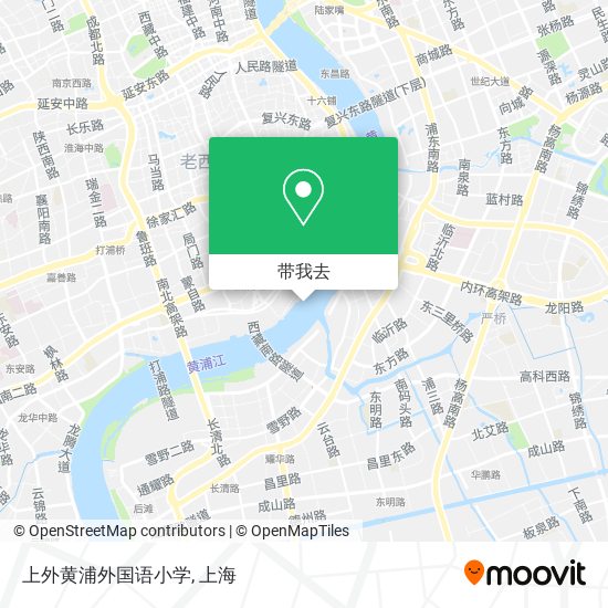 上外黄浦外国语小学地图