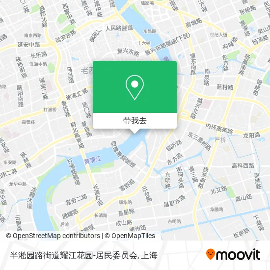 半淞园路街道耀江花园-居民委员会地图