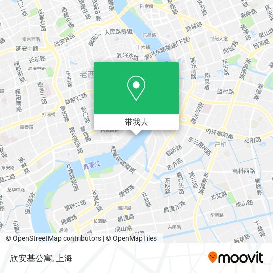 欣安基公寓地图