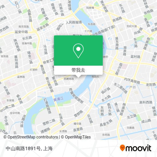 中山南路1891号地图