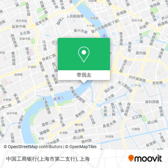 中国工商银行(上海市第二支行)地图