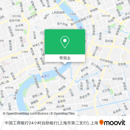 中国工商银行24小时自助银行(上海市第二支行)地图