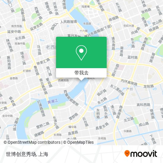 世博创意秀场地图