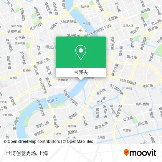 世博创意秀场地图