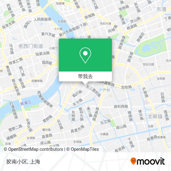 胶南小区地图