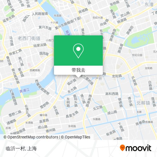 临沂一村地图