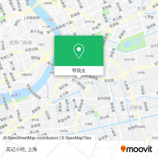 高记小吃地图