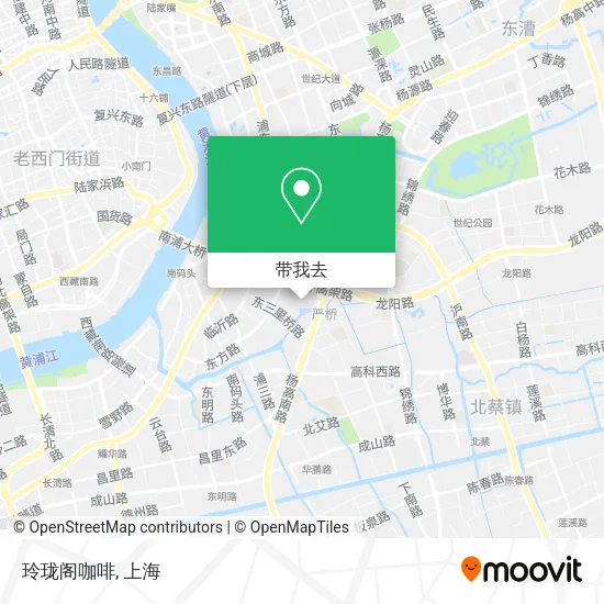 玲珑阁咖啡地图