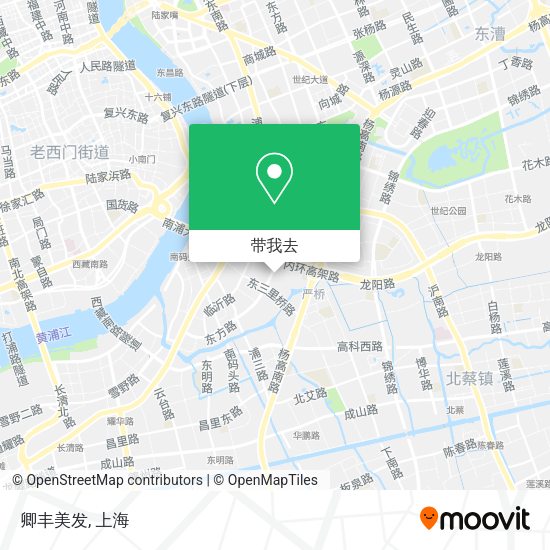 卿丰美发地图