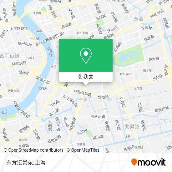 东方汇景苑地图