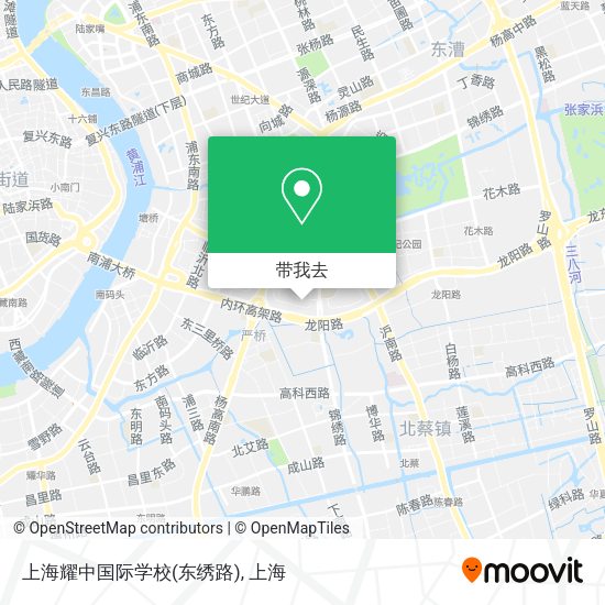 上海耀中国际学校(东绣路)地图