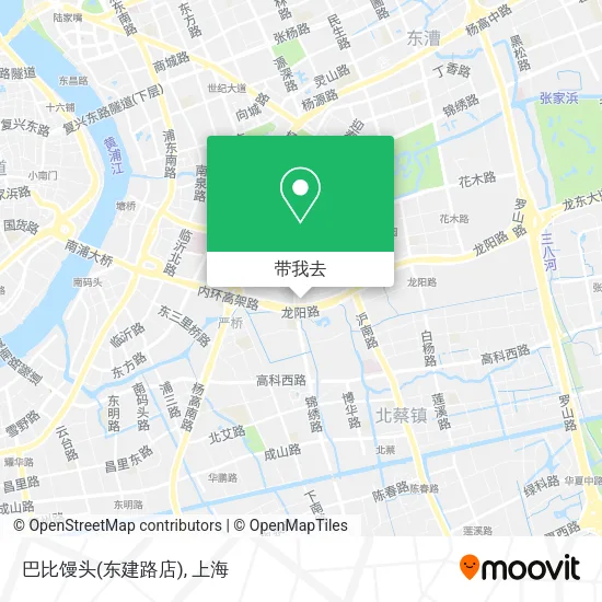 巴比馒头(东建路店)地图