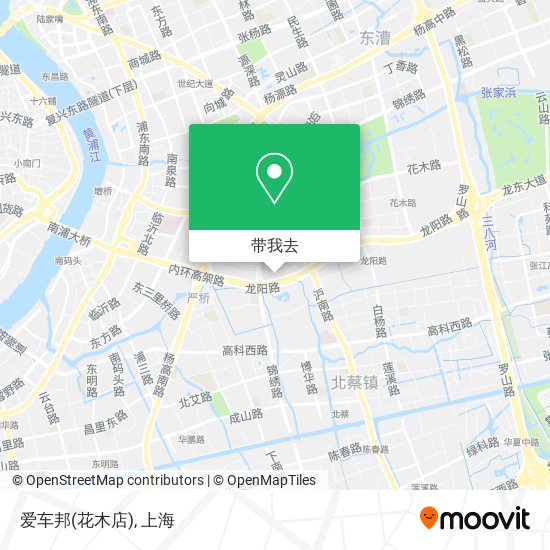 爱车邦(花木店)地图